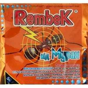 Рембек - приманка для боротьби з садовими мурахами, 50 г фото, цiна